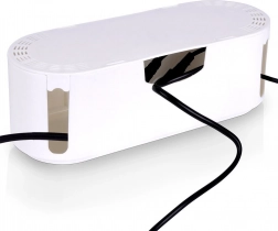 Fehér kábelrendező szellőzőnyílásokkal VILDE