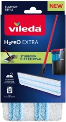 Vileda H2Pro lapos felmosóhoz való cseretisztító fej mikroszálból