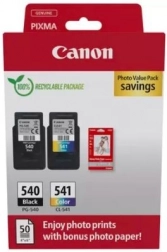 Multipack Canon PG-540/CL-541 fényképészeti papírral