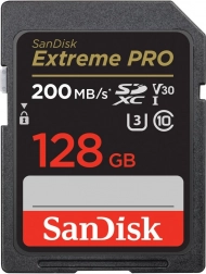 SanDisk Extreme Pro SDXC 128 GB UHS-I U3 memóriakártya
