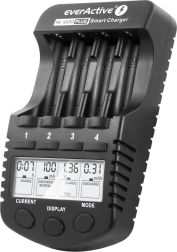 Intelligens AA/AAA EVERACTIVE akkumulátortöltő
