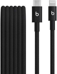 BEATS USB‑C – Lightning fonott kábel, 1,5 m – fekete