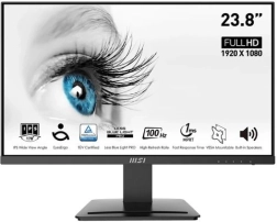 Msi pro mp243x 24" led monitor fhd 100 hz fekete