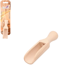 Bükkfából készült fa adagolókanál 10 cm