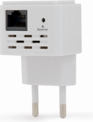 Gembird 300 Mbps fehér Wi-Fi erősítő