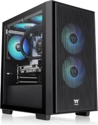 Thermaltake Versa H16 TG számítógépház, fekete