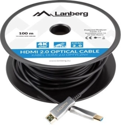 HDMI kábel Lanberg Mini v2.0 100m