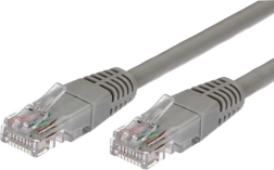 Patchcord hálózati kábel kat.5e RJ45 UTP 3m szürke
