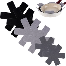 Filc edényvédő betétek serpenyőkhöz 6 db (38/35/26 cm)