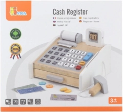 VIGA fa pénztárgép szürke-fehér