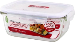 LocknLock Oven Glass üveg sütőtál fedővel 740 ml (boroszilikát)