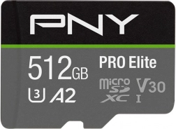 Elite 512GB MicroSDXC P-SDUX512U3100PRO-GE memóriakártya