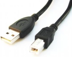 USB 2.0 kábel A–B 4,5 m – fekete