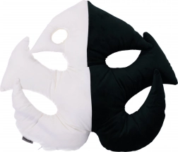 Dekoratív plüss levél alakú párna – 2. típus