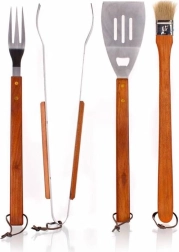 4 darabos grillező eszközkészlet