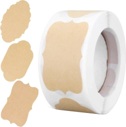 Öntapadó címkék fűszertartókhoz és ajándékokhoz