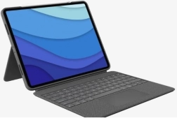Logitech Combo Touch billentyűzetes tok iPad Pro 12,9'' (5. generáció) készülékhez, szürke, US kiosztás