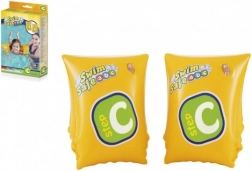 Swim Safe felfújható karúszók sárga, 2 kamrás, 25x15 cm, dobozban 12x19,5 cm, 3–6 éveseknek