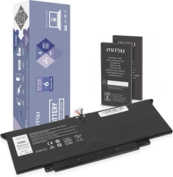 MITSU akkumulátor Dell Latitude 7410 2‑in‑1 / 7310 2‑in‑1 (JHT2H) készülékekhez, 6800 mAh, 52 Wh