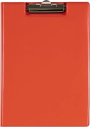 Íróalátét A4 műanyag Piros