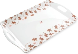 Tálalótálca mézeskalács motívummal 37,5 × 23 cm