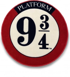 Harry Potter lábtörlő, 9 és 3/4 vágány, 100 × 100 cm