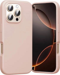 Vention szilikon tok iPhone 16 Pro-hoz MagSafe-fel (rózsaszín)