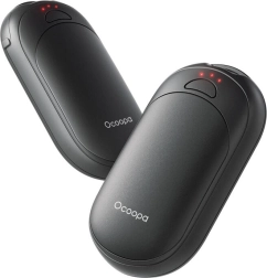 Ocoopa kézmelegítő 2x2500 mAh, USB-C, fekete
