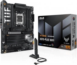 ASUS TUF Gaming X870-PLUS WIFI – AM5 alaplap DDR5-tel, HDMI-vel és USB‑C-vel