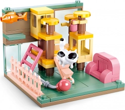 Sluban Mini Építőkocka Sarok macskáknak