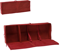 Piros csomagolópapír-rendező 80 × 30 × 12 cm