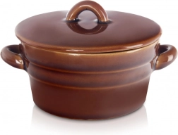 Kerámia lábas fedővel 340 ml