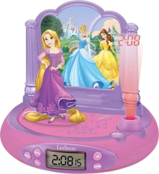3D ébresztőóra projektorral Disney Hercegnők