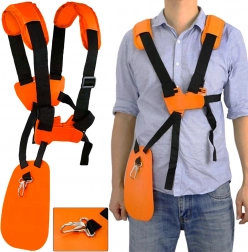 Állítható kényelmes heveder benzinmotoros kaszákhoz