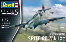 Plasztik repülőgép modell Spitfire Mk.IXC összeszerelésre