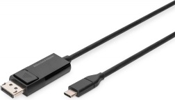 Digitus kétirányú USB típus C DisplayPort adapter 8K 2m