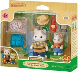 Sylvanian Families nagy expedíció – Latte Cat testvérek: Mick és Mabel