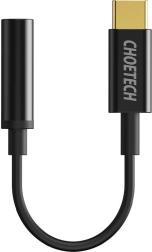 Choetech AUX003 USB-C – 3,5 mm hangcsatlakozó átalakító (fekete)