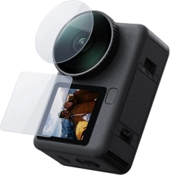 Telesin edzettüveg készlet DJI Osmo Action 6-hoz (objektív és kijelzők)