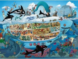 HEYE Puzzle Szórakozás a tengeralattjáróban, 1500 darab
