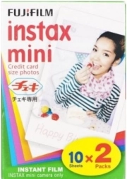 Instax Mini fényes film (2×10 felvétel)