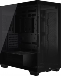 Számítógépház 3500X TG Mid-Tower Fekete
