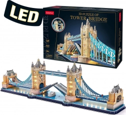 Világító 3D puzzle Tower Bridge - 222 darab