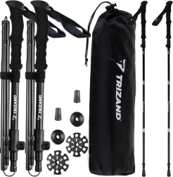 Összecsukható túrabotok Trizand tartozékokkal