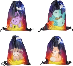 Zodiac hátizsák 12 csillagjegy motívummal