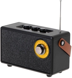 Bluetooth hangszóró FM-mel és USB‑C-vel CAMRY CR 1902, fekete