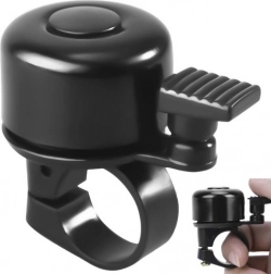 Fekete kerékpárcsengő