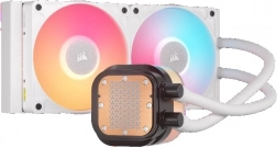 Corsair iCUE LINK TITAN 240 RX LCD CPU vízhűtés, 240 mm, fehér