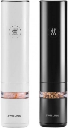ZWILLING Enfinigy 2 darabos elektromos fűszerdaráló szett, fekete és fehér