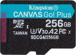 256GB microSD memória kártya Canvas Go! Plus